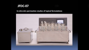 DIFFUSION CELL, Franz diffusion cell, Transdermal permeation studies, In-vitro skin permeation