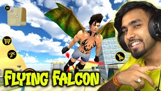 Flying Falcon Hero Gameplay | flying falcon hero simulator miami crime city 2020 gameplay screenshot 5