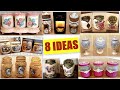 DIY / 8 Best  Ideas for recycling Glass jars |Kitchen decor