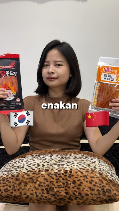 Which is better, Korean or Chinese latiao? #latiao #seefluencer #scapbatch3