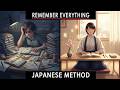 I Tried This 1000 Year Old Japanese Technique to Improve My MEMORY