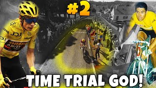 MONSTER TIME TRIAL! - #2 - My Tour Vs Legends | Tour De France 2022 PS4/PS5