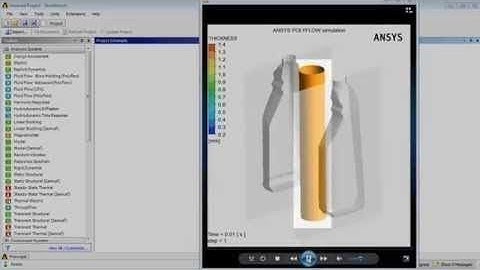 ANSYS Polyflow: Blow Molding Simulation with a Shell Mesh - Part 1