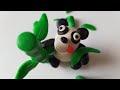 How to make Panda 🐼 of modelling clay or fondant