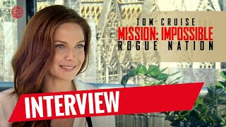 Rebecca Ferguson Interview mit Steven Gätjen | MISSION: IMPOSSIBLE  ROGUE NATION | FredCarpet