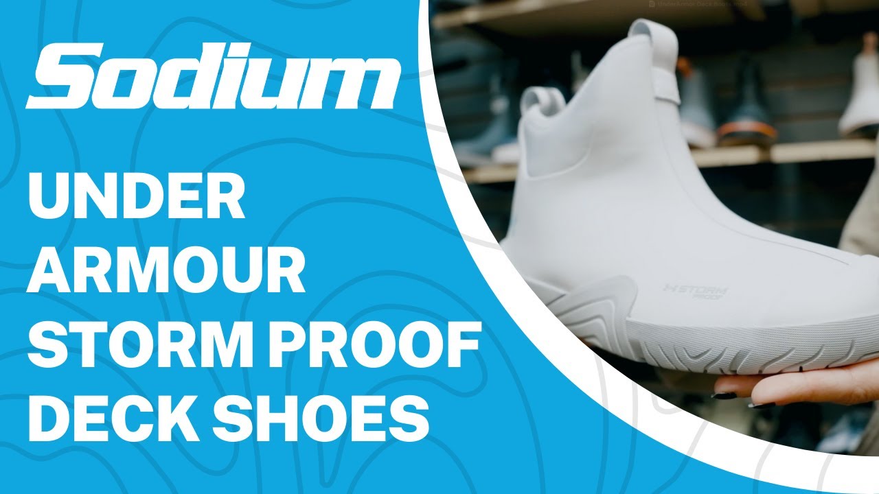 Under Armour Storm Proof Deck Shoes | Sodium Fishing Gear