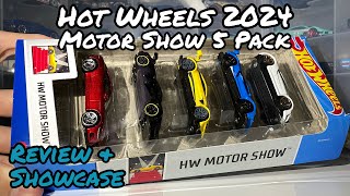 Hot Wheels 2024 Motor Show 5 Pack  Unboxing, Review & Showcase!