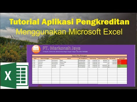 Tutorial Aplikasi Kredit Menggunakan Microsoft Excel
