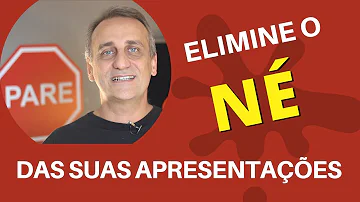 O que substitui o né?