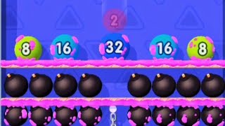 Hard Level 132-133 Complete - Bubble Buster 2048 Gameplay