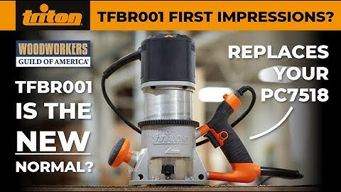WWGOA First Impressions | Triton TFBR001 Fixed Base Router