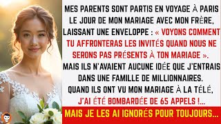 Mes Parents Ont Fui À Paris Pour Mon Mariage Ils Ignoraient Tout De Mon Fiancé Millionnaire