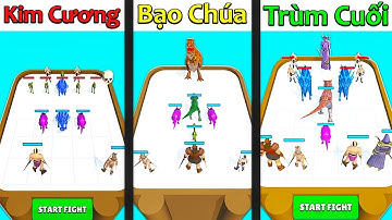 NẾU SLENDERMAN SỞ HỮU VÀ KẾT HỢP ĐỘI QUÂN KHỦNG LONG THẦN TRONG MERGE MASTER | Thử Thách SlenderMan