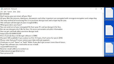BOWD ransomware Removal Instructions - Decrypt BOWD Files