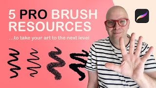 PRO BRUSH RESOURCES for Procreate to take your art to the next level!