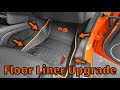 How to Dye and Install Floor Liner Trim