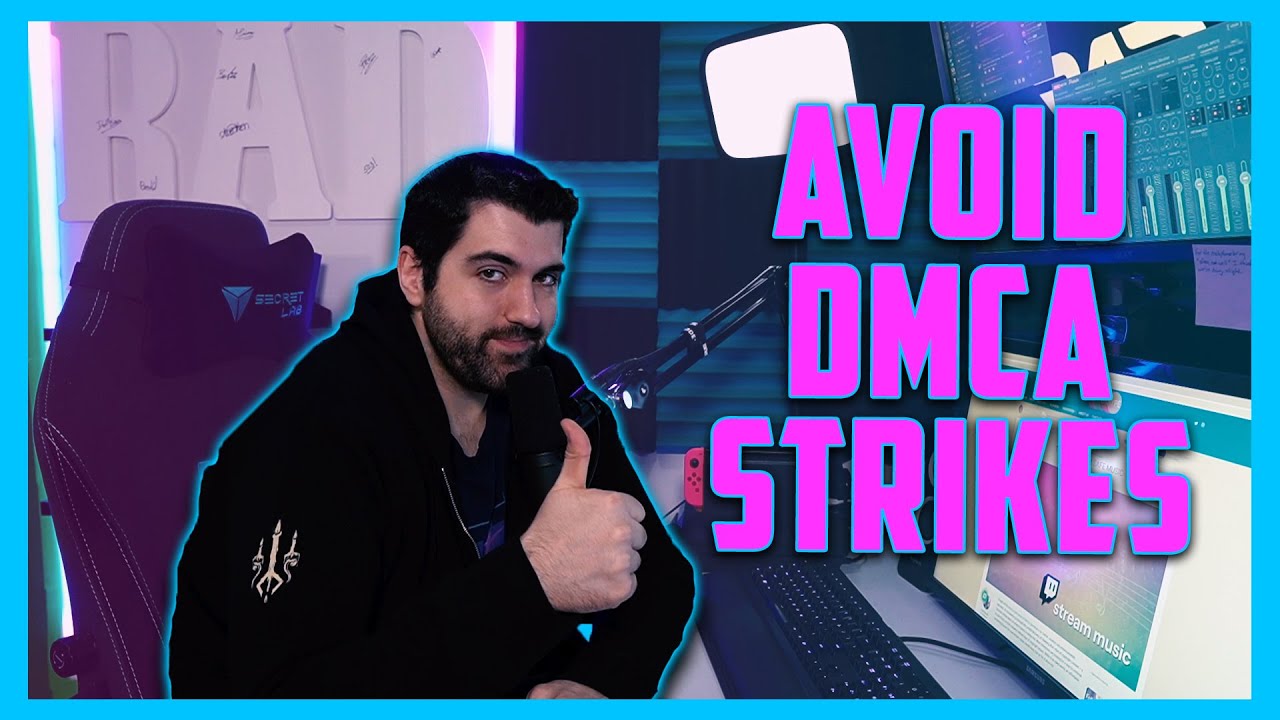 How To AVOID DMCA Strikes On Your Stream YouTube