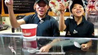 Cold Stone Creamery Japan - Singing