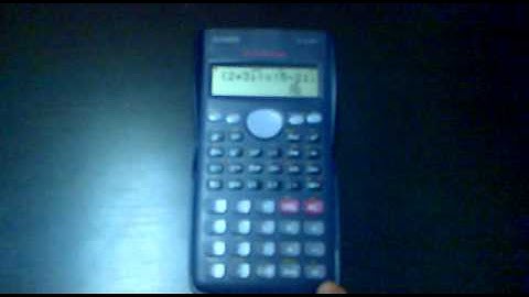 Interesantes (y ocultas) funciones de la CASIO fx-82MS