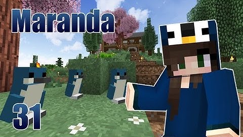 Minecraft || Maranda || 31 || New Teleporter Penguins!! (Custom NPC Teleporter Tutorial)