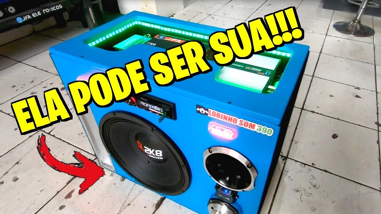 olha esse grave junior som youtube