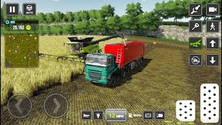 Farmer Simulator Tractor 2022- Android Gameplay #3 l tractor farming simulator 2022 l farm simulator screenshot 5