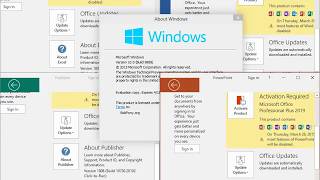 Microsoft Office 2019 Rtm On Windows 10 Build 9888