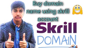 how to buy domain with skrill/jazzcash