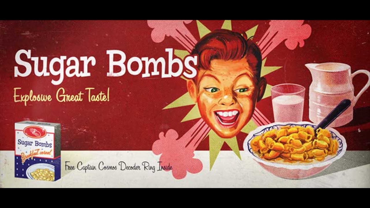 SUGAR BOMBS COMMERICAL Fallout 76 TV Series Commerical from Episode #3 Fallout Show advertisement