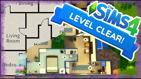 Building a Sims 4 House Based on A Puzzle Game