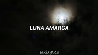 Video thumbnail of "Allison - Luna Amarga (Letra)"