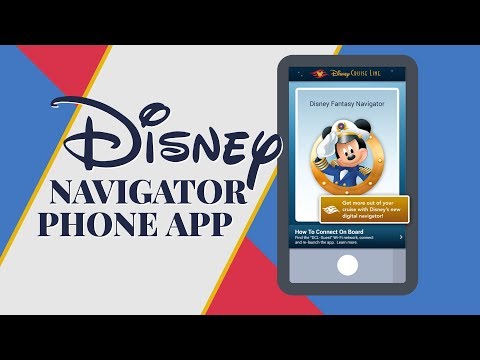 Disney Navigator Mobile App Full Overview & Review 4K | Disney Cruise Lines