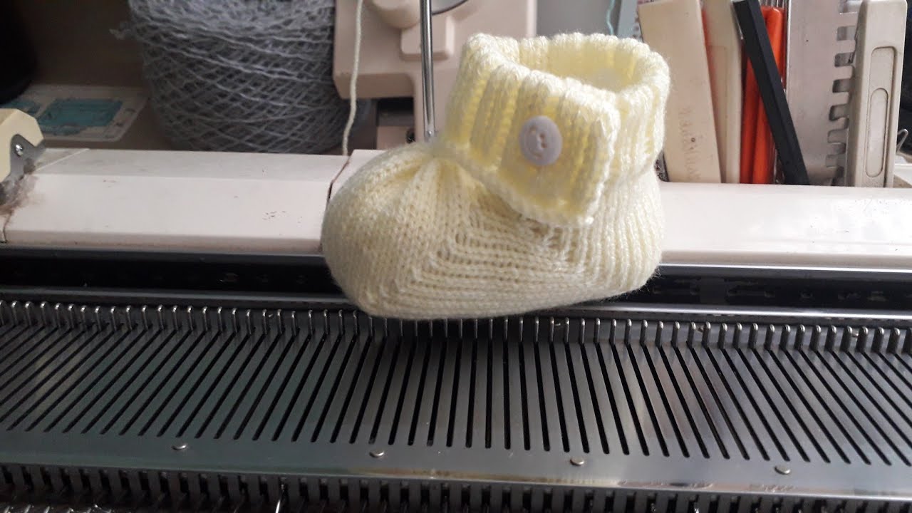 Como hacer zapatito con aguja de descanso