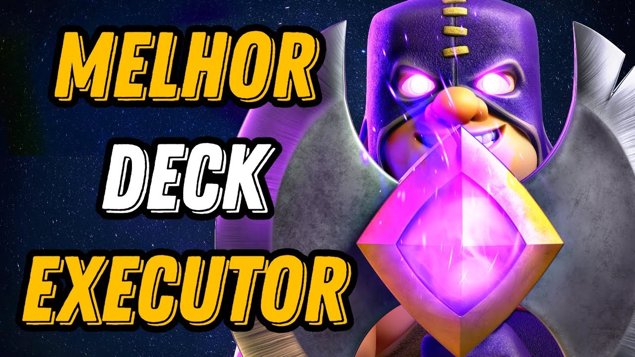😍 ESSE É O MELHOR DECK DE *EXECUTOR EVOLUÍDO* DO META! CONHEÇA O HOG ...
