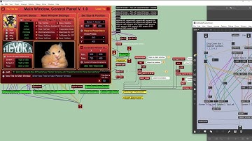 02 - My new MAX Patcher template Control Panel GUI internals.