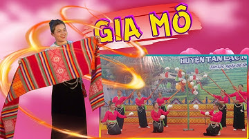 Phần thi xã Gia Mô (Liên hoan nghệ thuật dân gian các dân tộc thiểu số huyện Tân Lạc năm 2023)