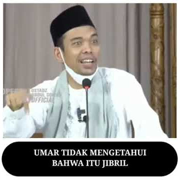 UMAR TIDAK MENGETAHUI BAHWA ITU JIBRIL | Ustadz Abdul Somad,. Lc,. Ma,. Ph.D_Vidio Pendek Mp4