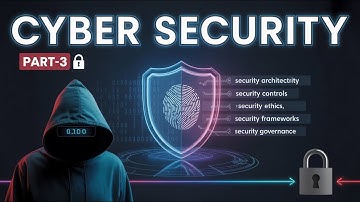 Cyber Security Explained (PART-3) 🔐 | Security Architecture, Controls, Ethics & Governance