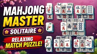 Mahjong Master Solitaire Gameplay - Relaxing Match Puzzle screenshot 2