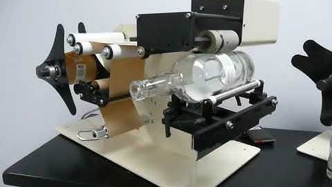 Tapered Bottles and Jars Labeling - LabelOn™ Benchtop Round