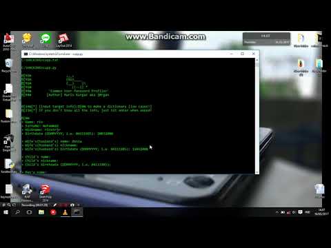 Tuttorial Generating Wordlist Faster on  Windows