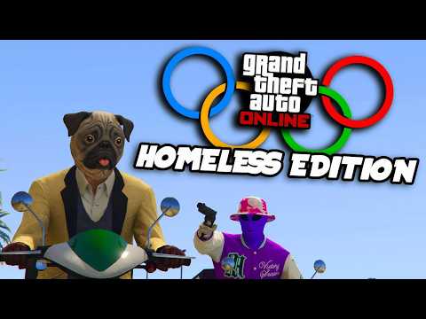 GTA 5 Homeless Olympics! | GTA Online