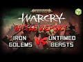 Iron Golems vs Untamed Beasts NEW Warcry Battle Report Game 1