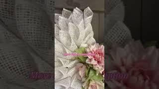 Angel Wings Wreath, Angel Wings Wall Decor #wreath #diywreath #wreathtutorial #angelwings #walldecor