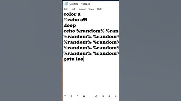Notepad tricks | Tech gura #tech #notepadtricks #viralshorts