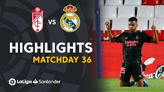 Resumen De Granada Cf Vs Real Madrid 1-4