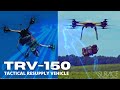 Survices unmanned aircraft system  trv150 drone