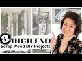 3 AMAZING projects using SCRAP WOOD | High End Scrap Wood DIYs | Temu craft haul