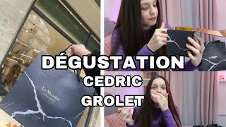 DEGUSTATION CEDRIC GROLET - UNE DINGUERIE !!!!!
