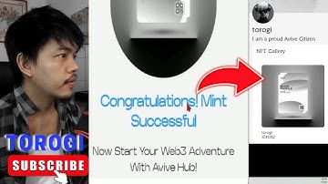 How to mint your avive profile nft!